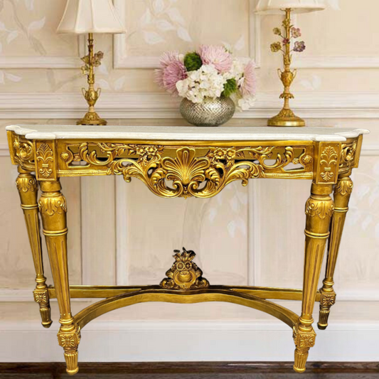 Persian Contemporary Gilded Console