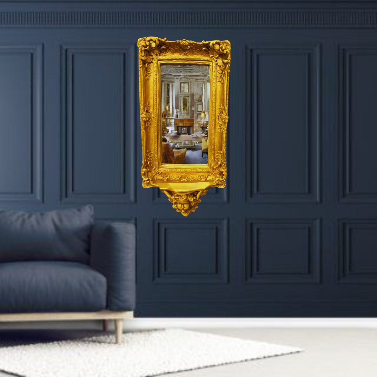 Shamrock Deco Mirror