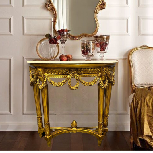 Glitzy Oval Moldavian Vanity