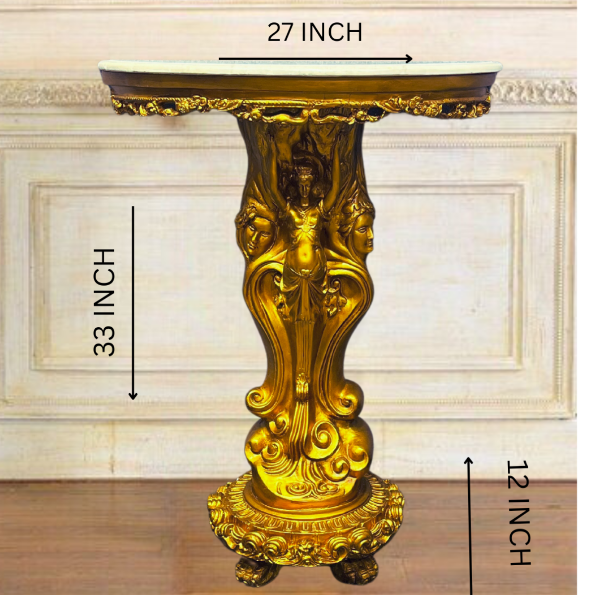 Golden Victorian Royal Console